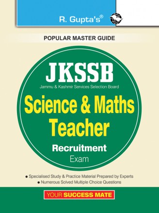 RGupta Ramesh JKSSB: Science & Maths Teacher Recruitment Exam Guide English Medium